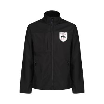 3-Lagen Softshell Jacke - schwarz